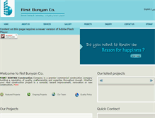 Tablet Screenshot of firstbunyan.com